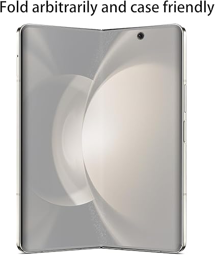 Miniatura 6 de 2 juegos de 8 piezas Protector de pantalla mate para Z Fold 5, película de TPU suave ultrafina y antirreflejo para Samsung Galaxy Z Fold 5 2023, 2