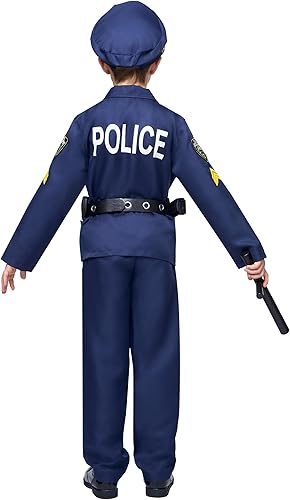 Miniatura 5 de JOYIN Juguete Spooktacular Creations Deluxe - Disfraz de oficial de policía y juego de rol.