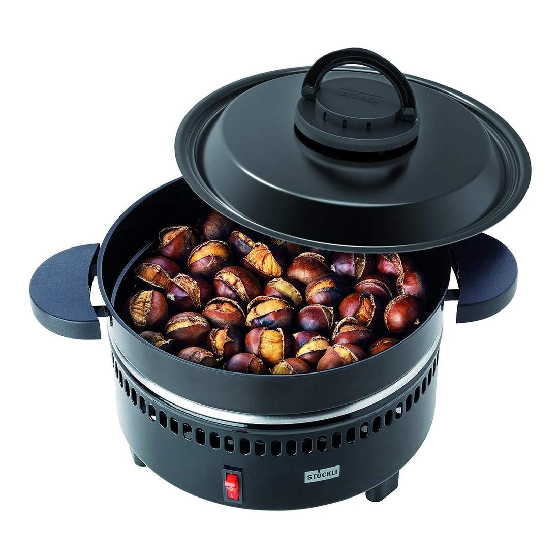 Stöckli Marroniofen Max Horno negro multiusos