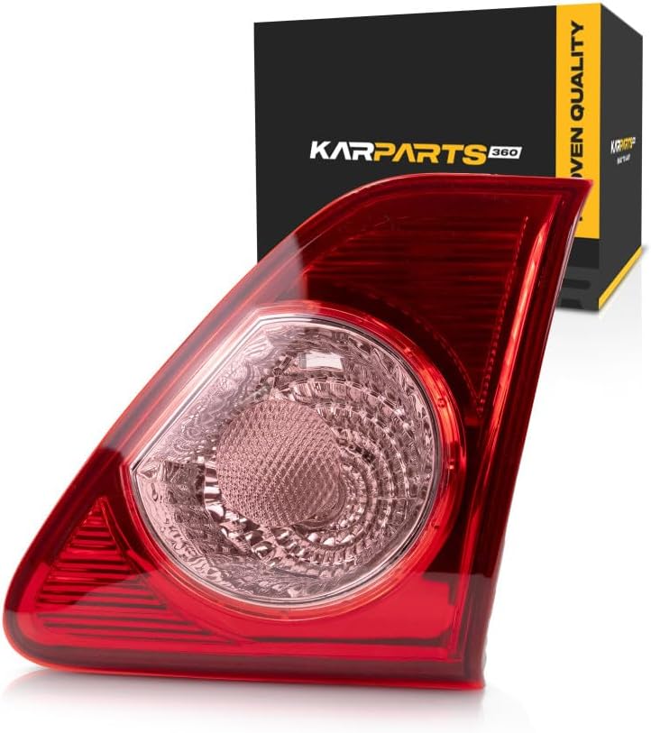 CarLights360: For 2009 2010 Toyota Corolla Tail Light Inner Passenger Side w/Bulbs - Replacement for TO2803105