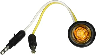 Grote 49333 Yellow MicroNova Dot LED Clearance Marker Light (Grommet)