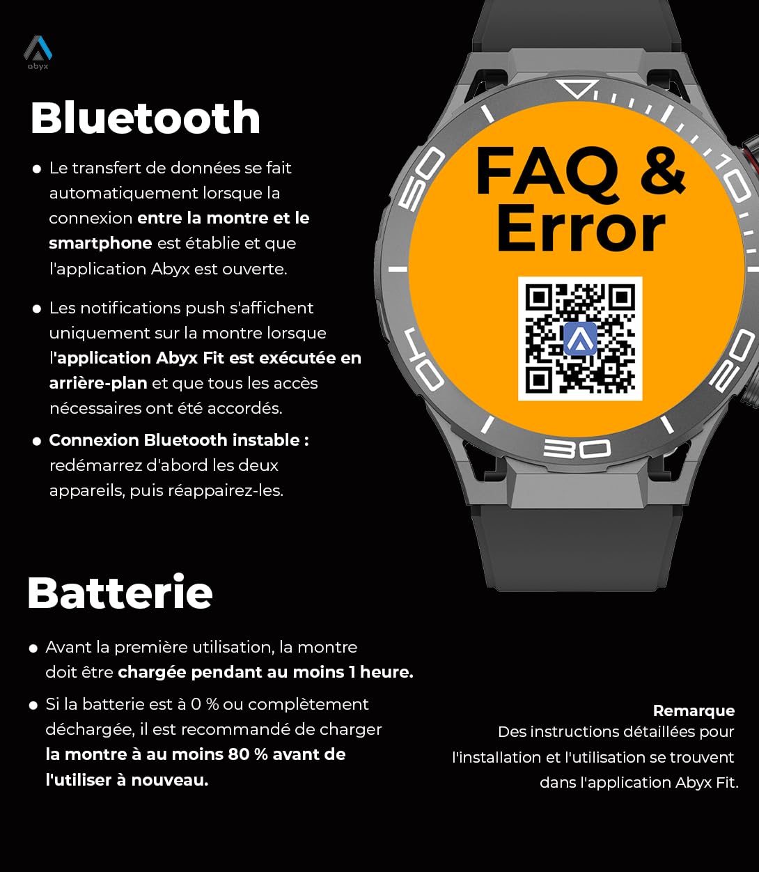 Abyx Fit Saturn 4 - Montre Connectée Homme avec 1,52'' / 330mAh Batterie/Smartwatch Homme avec 120+ Modes Sportifs, 24/7 Moniteur de Fréquence Cardiaque et Sommeil,IP68 Étanche pour Android iOS