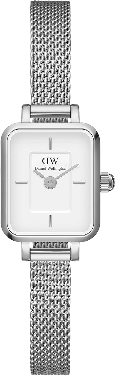Quadro Mini 3-Link Two Tone Gold - Reloj de mujer de acero inoxidable