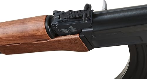 Miniatura 8 de Lancer Tactical Gen 2 Airsoft Full Metal AK-47 Airsoft LT-728-G2 AEG Rifle con batería y cargador 400 FPS-Madera