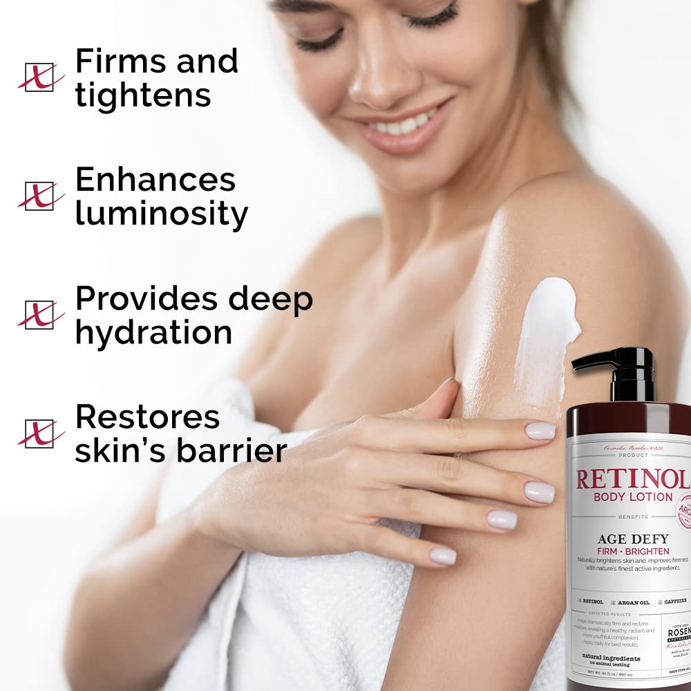 Buy Rosen Apothecary AntiAging Retinol Body Lotion, Age Defy Formula