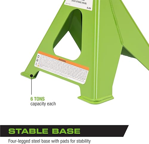 Miniatura 7 de Arcan Gato de piso de aluminio de elevación rápida de 3 toneladas con pistones de bomba doble y brazo de elevación reforzado (A20018) y soportes de