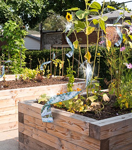 image for BRITENWAY Premium Quality Bird Deterrent Reflective Scare Tape Ribbon 