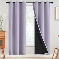 Vista 107 de SimpleHome - Cortinas opacas 100% para recámara, cortinas de ventana con ojales beige, con aislamiento térmico, cortinas de oscurecimiento