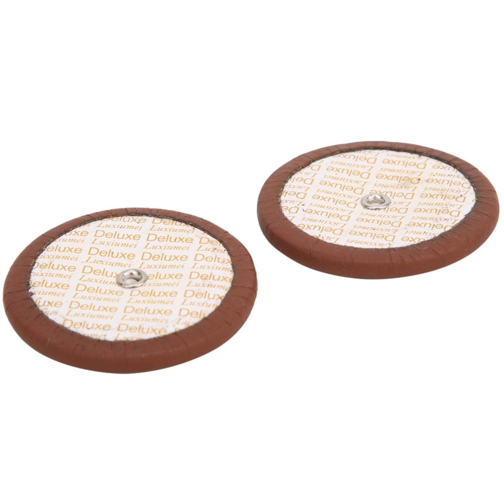 Kit pad professionale per sax tenore marrone multi dimensioni in pelle di agnello, cuscinetti in pelle per sax, ricambio per sassofono tenore