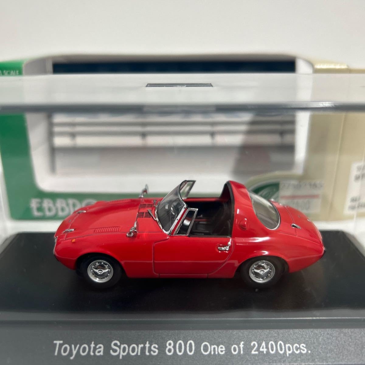 Amazon | EBBRO 1/43 ミニカー SPORTS800 Red エブロ ミニカー