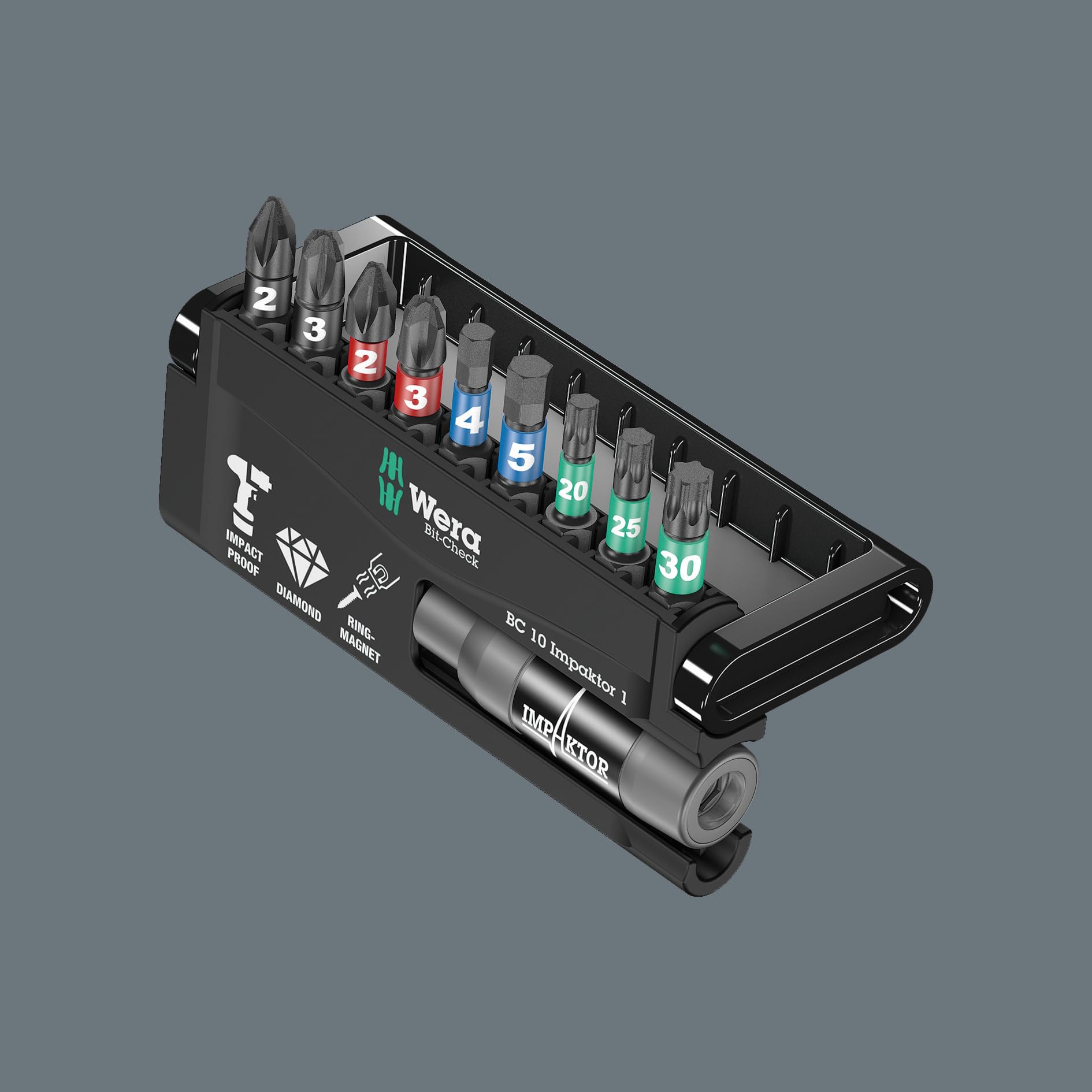 インパクトドリルビット　セット　ヴェラ　Ｗｅｒａ Wera 完全ビットセット 電動ドライバー用インパクトビット KB110SET