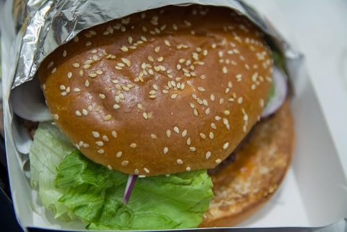 Miniatura 5 de ANGEL'S PEEL LOUNGE 100 bolsas de papel de aluminio  Bolsas de hamburguesa de 6 x 34 x 6 12 pulgadas  Envolturas de papel de aluminio aisladas