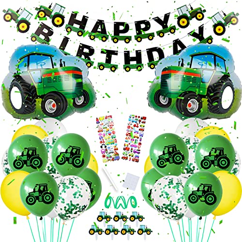 Decorazione per trattore di compleanno, XXL