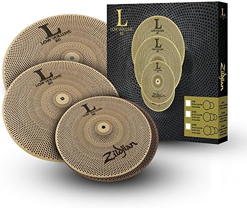 Zildjian L80 Low Volume LV468 Box Set - 14 Inches Hi-Hats, 16 Inches Crash, 18 Inches Crash Ride