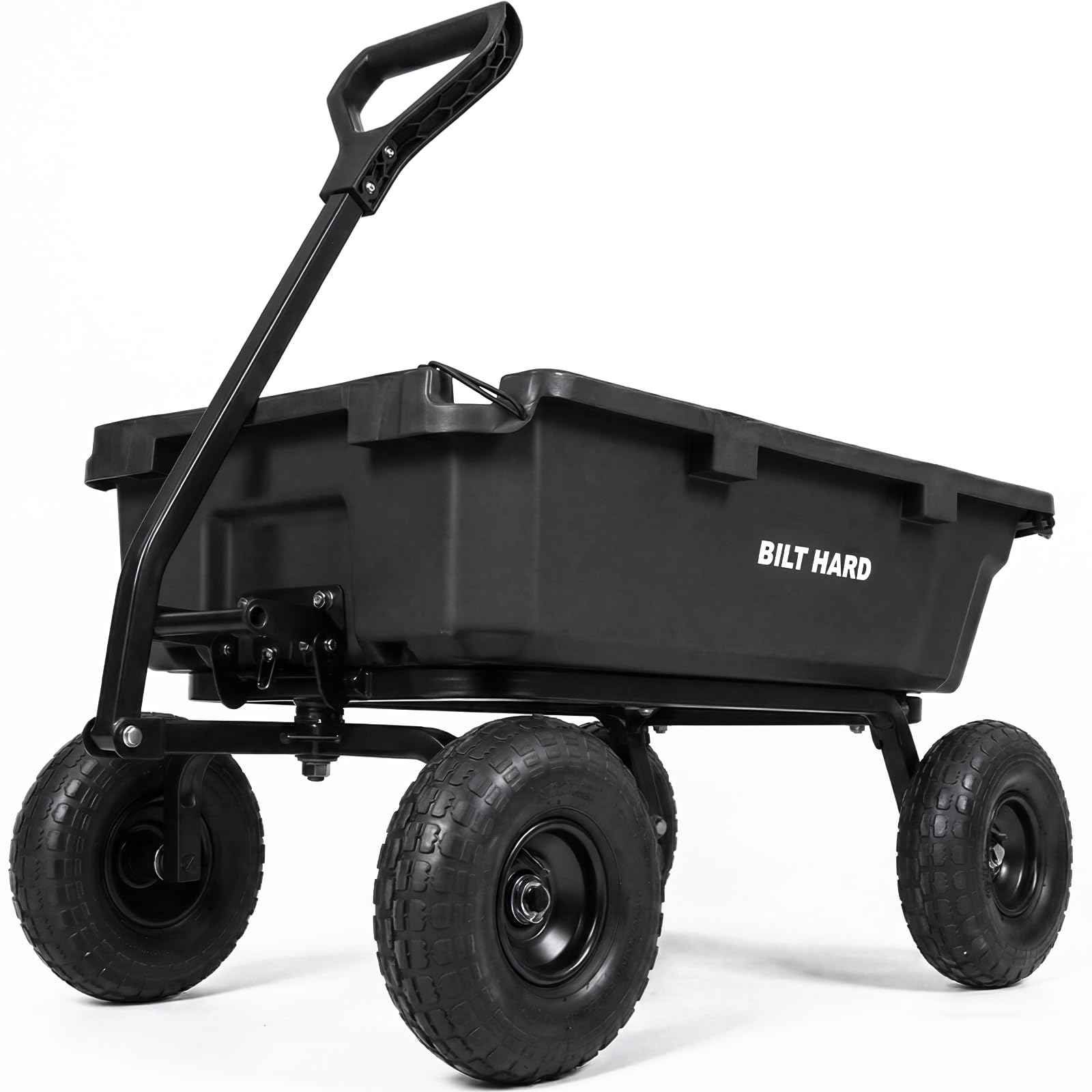 BILT HARD 900 lbs Poly Garden Dump Cart
