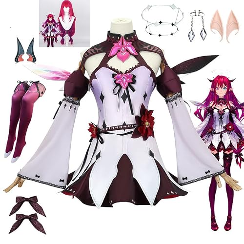 [エゴシー] 出品 実物撮影 Vtuber Hololive EN(JP) Cosplay Cos服 HOPE IRyS Costume コスプレ衣装+靴+かつら 全セット