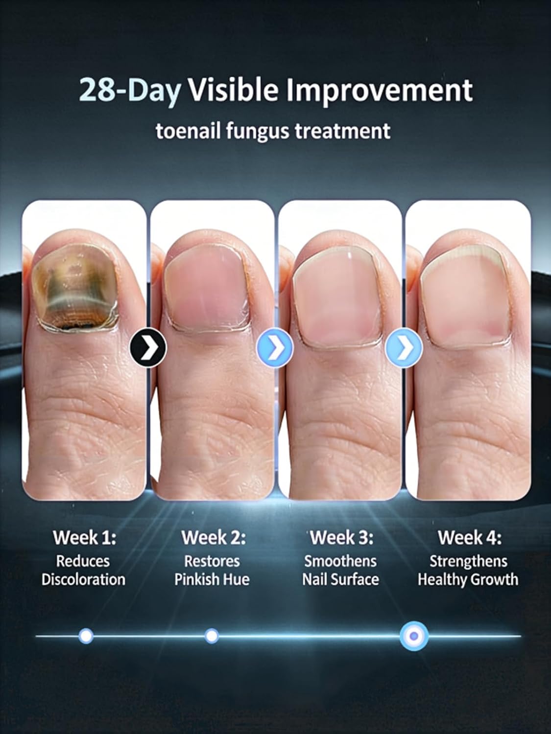 2026 Upgrade Toenail Fungus Treatment【Maximum Undecylenic Acid & Tea Tree】 | Nail Repair Pen【NO.1-24H Deep Penetration】Bio-Active Micro-Penetration Tech, 5X Faster Nail Restoration thumbnail