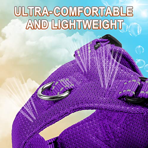 Dog Harness Step In Dog Vest Harness, Reflective Adjustable Puppy No Pull Harness Breathable Soft For Small And Medium Dogs,Cats #TOP1