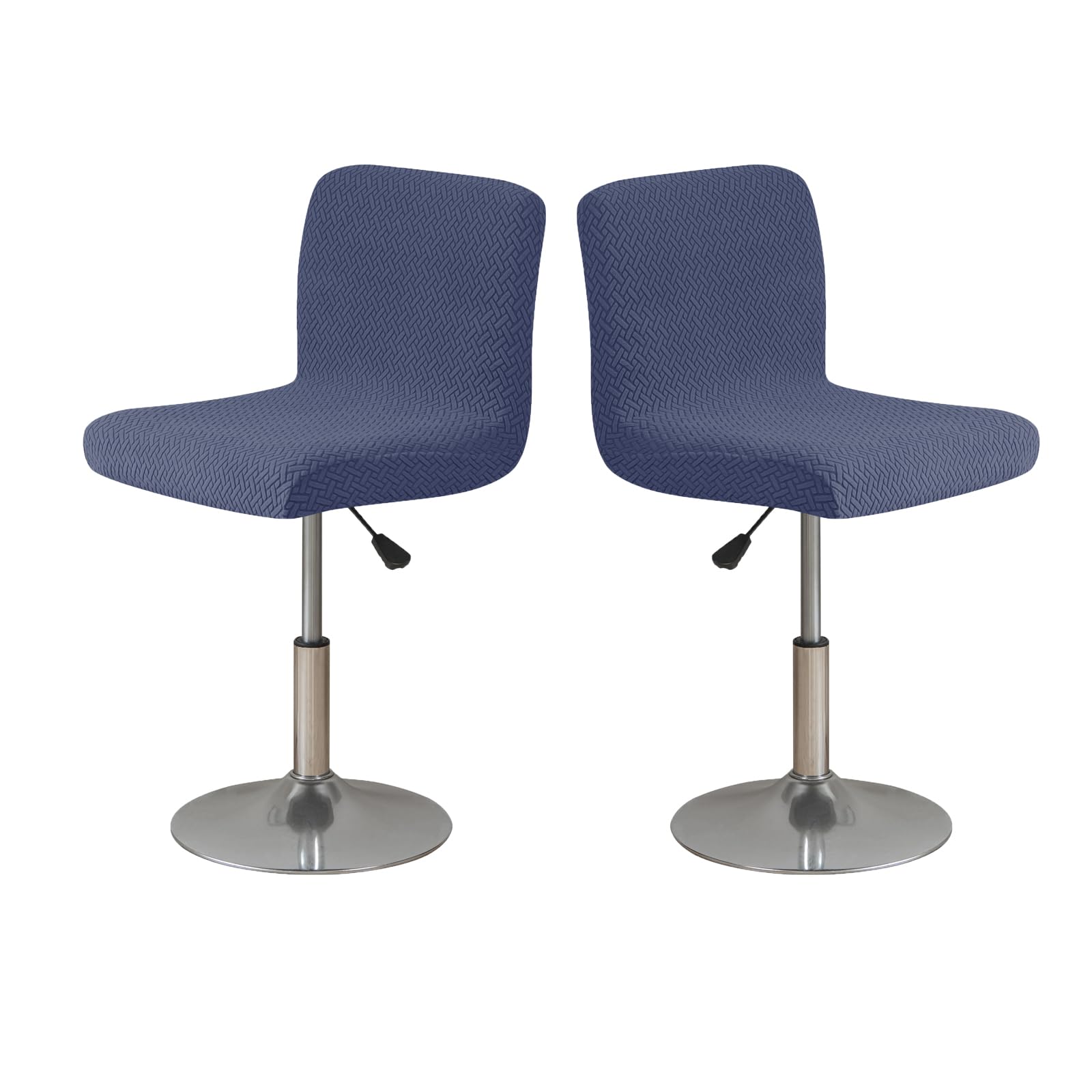 4 Housses De Chaise Haute Zinueen - Noir, Extensibles Et Lavables | Protection Élégante Pour Tabouret De Bar