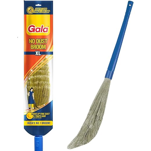 Gala No Dust Broom Extra Long
