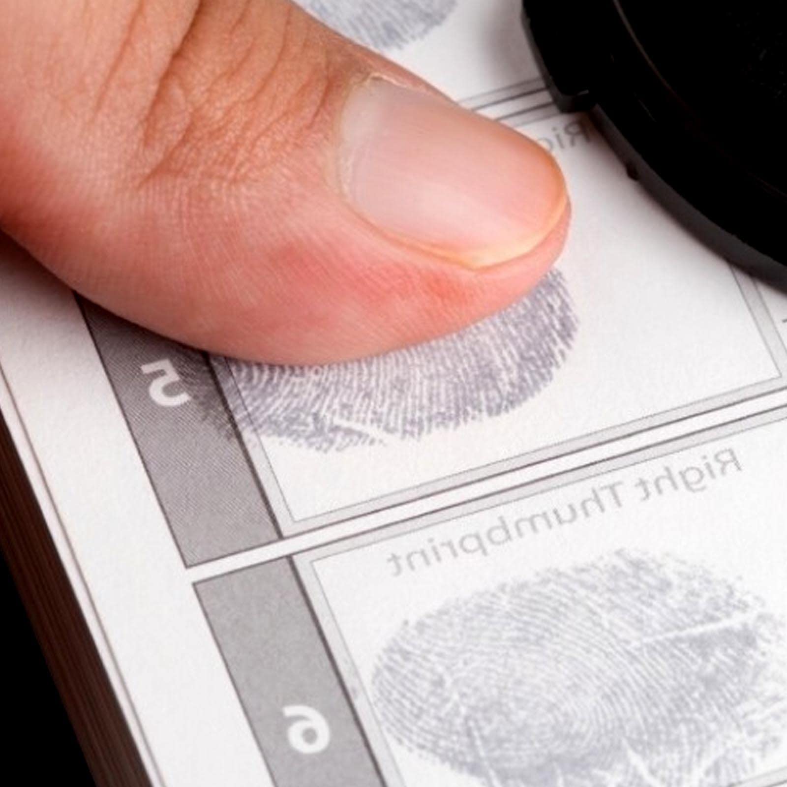 Marte Vanci Vingerafdruk Inkt Pad, Duimafdruk Inkt Pad Zwarte Inkt Pads Duim Print Inkt Pad Stempel Inkt Pad Kit Draagbaar voor Notaris Benodigdheden Identificatie Beveiliging ID Vingerafdruk Kaarten