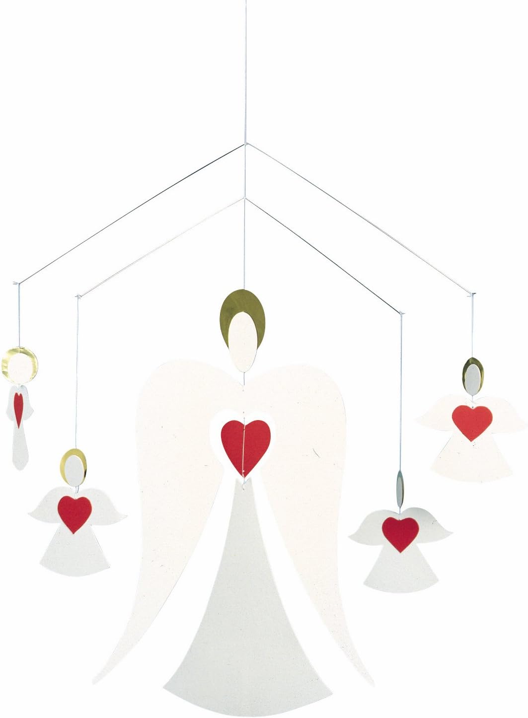 Angel Family Hanging Mobile - 14 Inches - High Quality -
