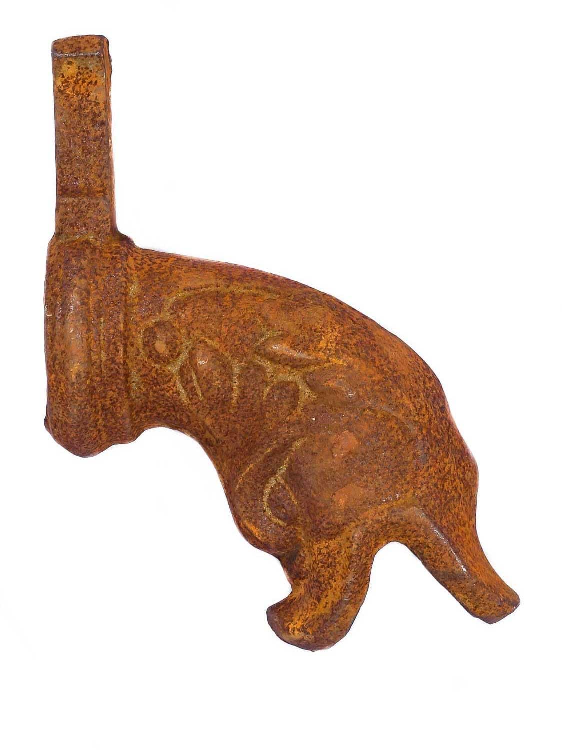 aubaho Fuente gárgola dragón Fuente de Estilo Antiguo de Hierro caño