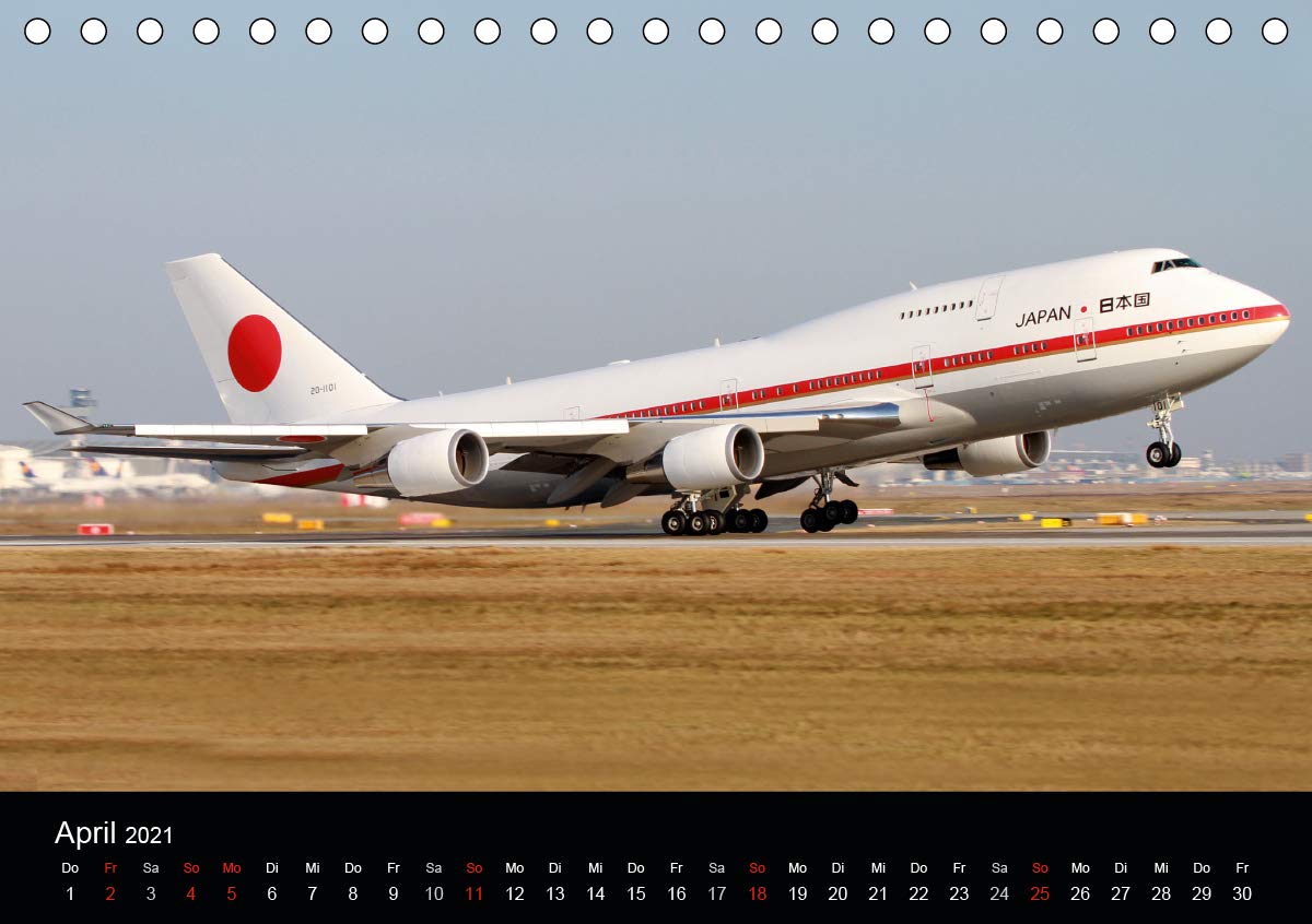 Welt der Flugzeuge (Tischkalender 2021 DIN A5 quer): Eindrücke aus der Luftfahrt (Monatskalender, 14 Seiten ) (CALVENDO Mobilitaet)