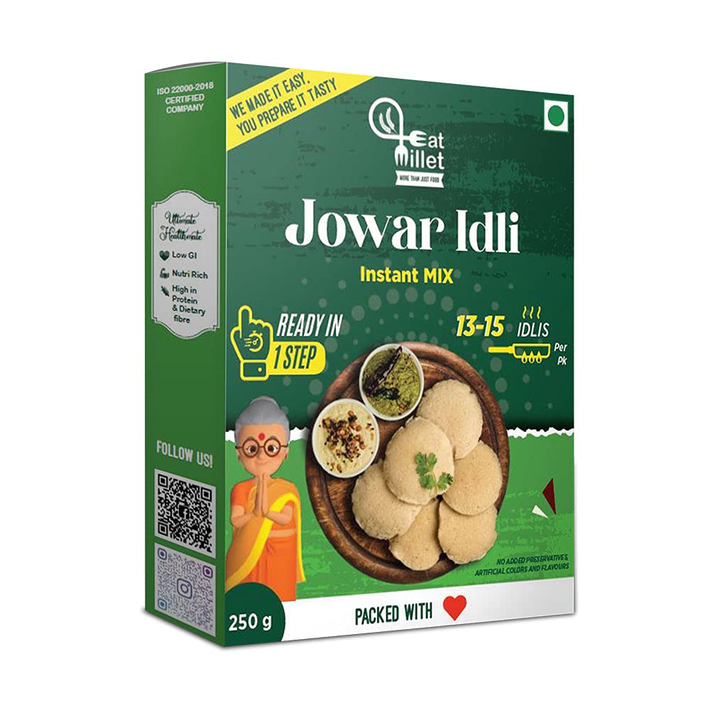 Eat Millet Instant Jowar Idli Mix (B09HMVZFQT) Amazon Price History, Amazon Price Tracker