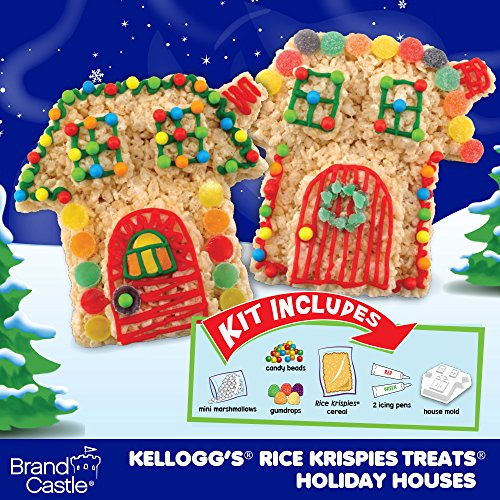 Crafty Cooking Kits Kellogg's Rice Krispies Treats Holiday House Kit, 10.36 Ounce
