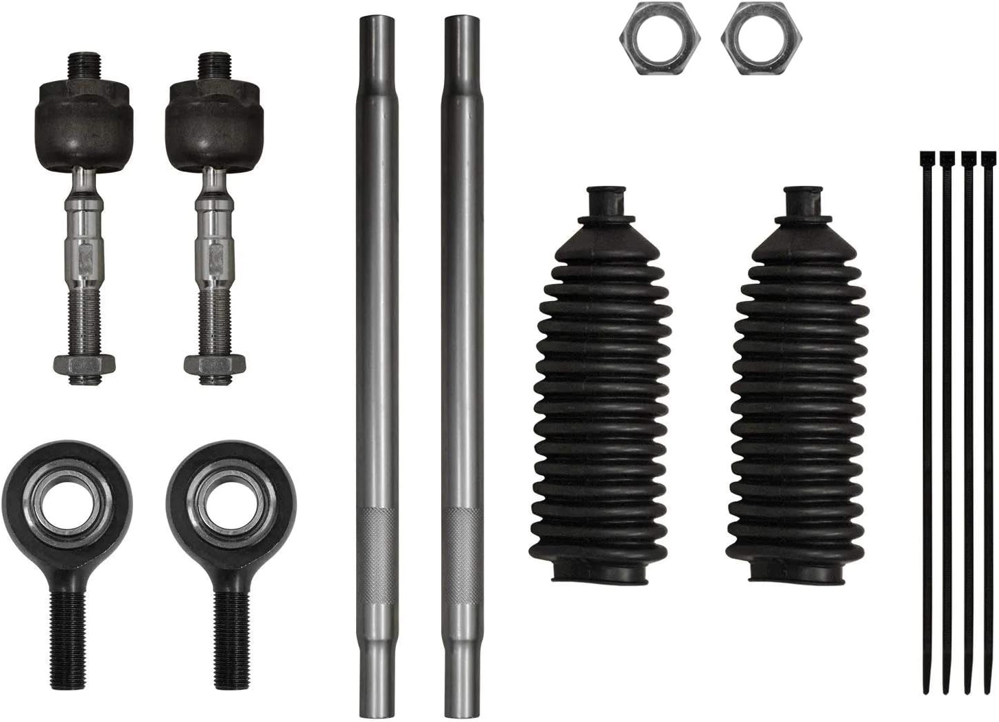 SuperATV Tie Rod Kit for Can-Am Maverick Sport (2019+) - Complete Assembly with Rods and Ends