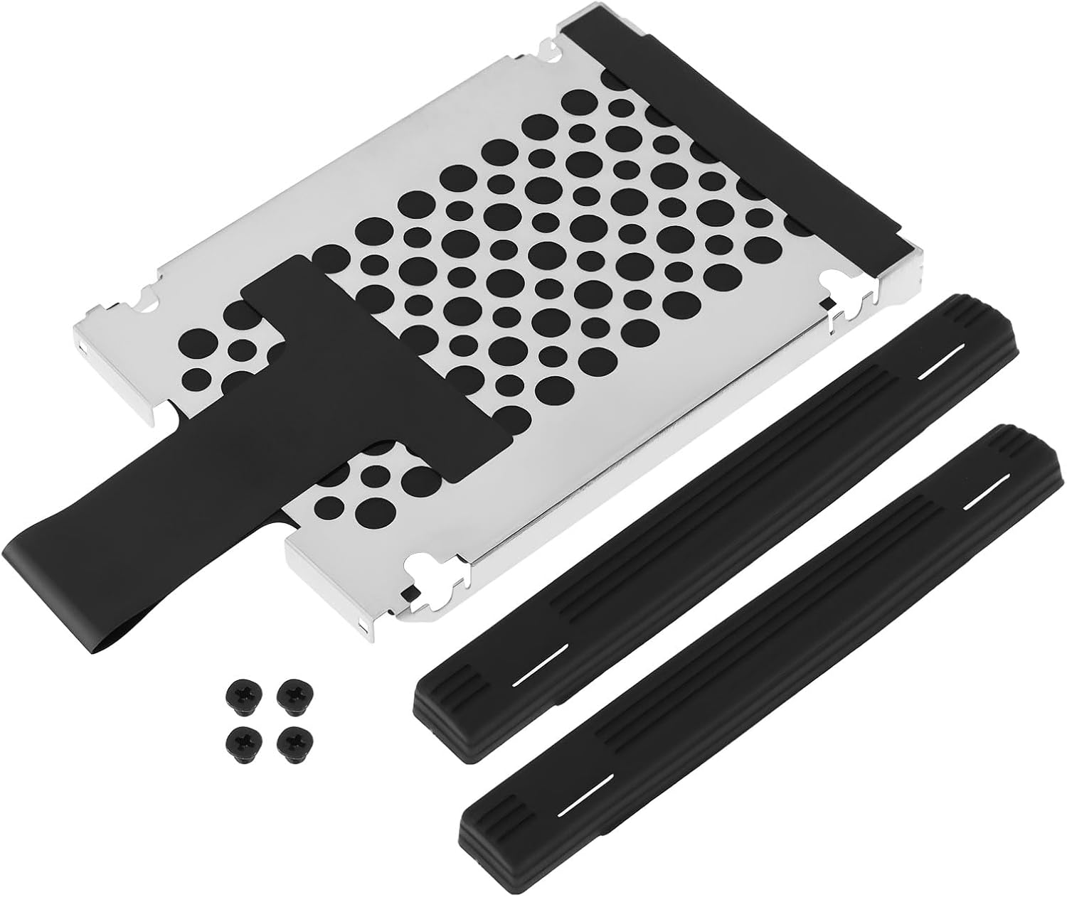 1Set Laptop HDD Caddy Rail Set Compatible with Lenovo IBM T61 T400 R400 W500 T61P T500 X201 Model