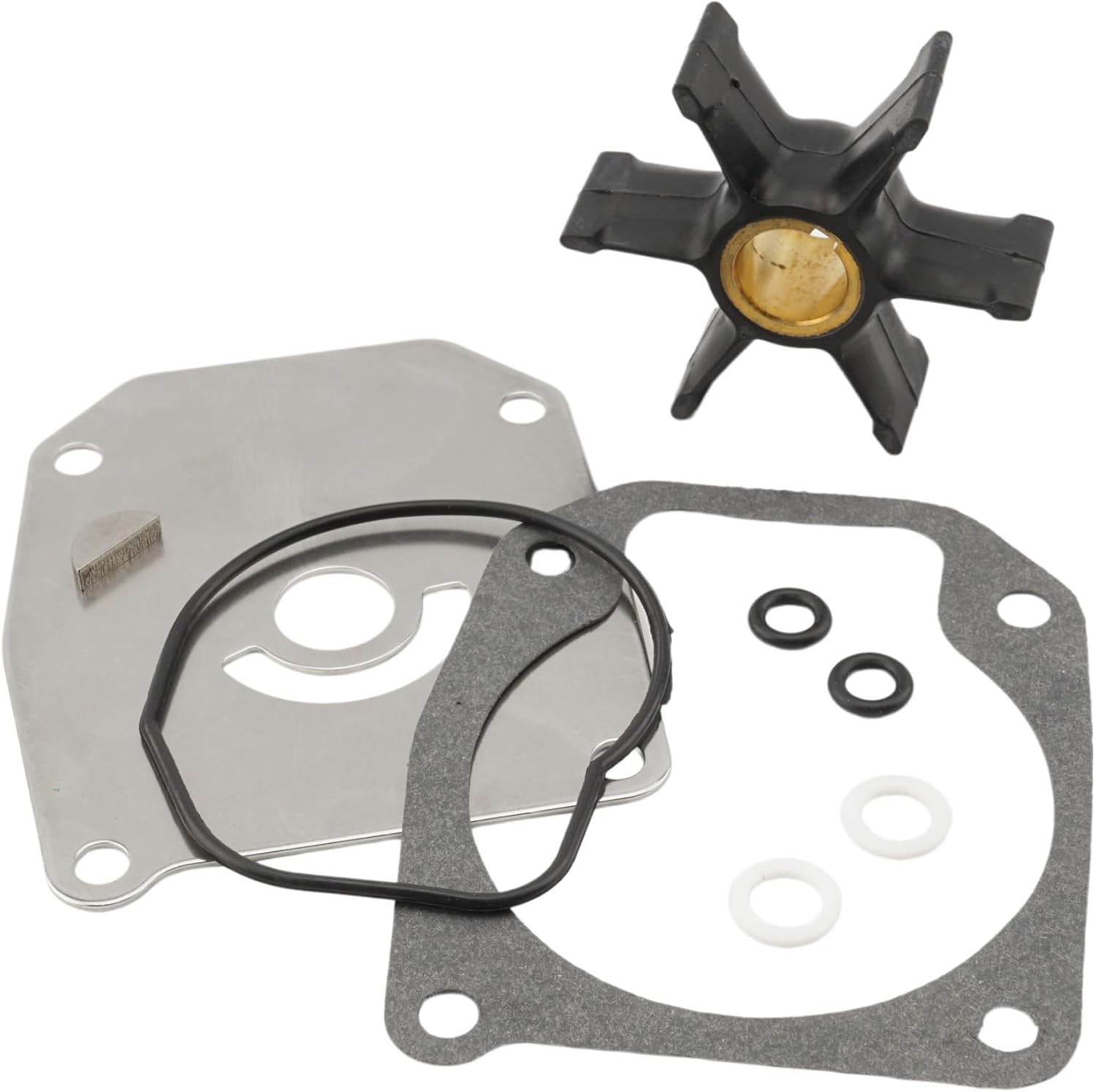 0777213 Outboard Impeller Service Kit Compatible with Johnson Evinrude Marine 50 55 HP 2 Stroke Model Motors Water Pump 377230 0377230