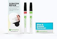 Vista 1 de TouchUpDirect NH-731P Crystal Black Pearl - Brocha de retoque compatible con Honda Exact Match - Paquete esencial