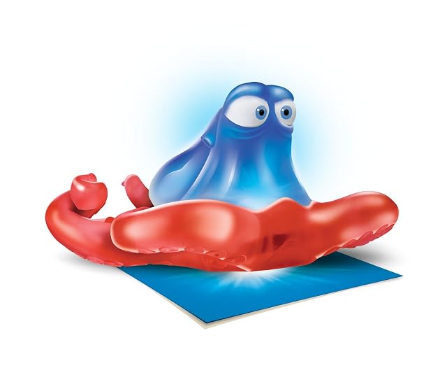 Buscando a Dory - Juguete con Sonido Hank Cambia de Color, Color Rojo (Bandai 36450)