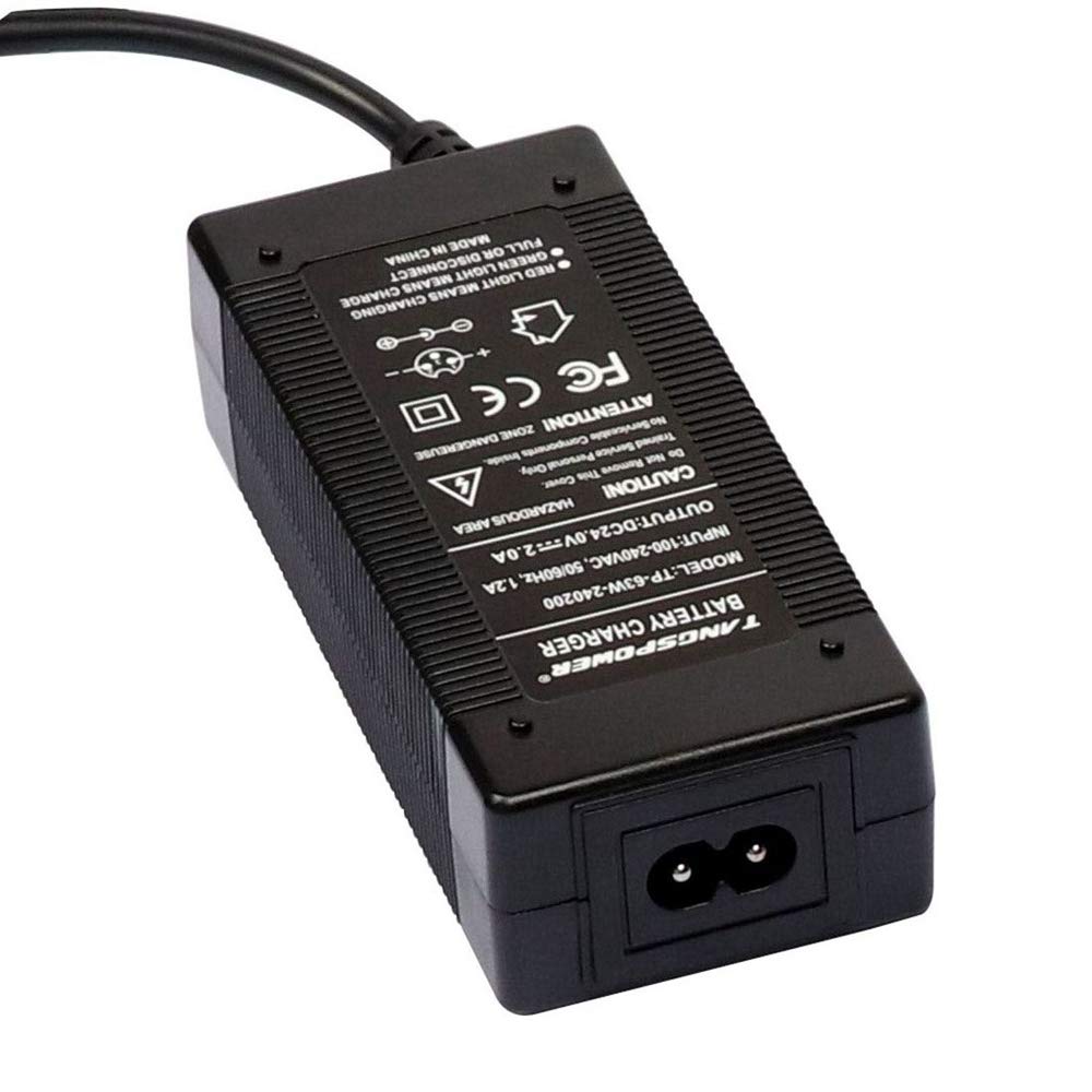 Caricabatterie 24V 2A Per Scooter Elettrici E Sedie A Rotelle – Connettore XLR A 3 Pin, Ricarica Rapida Per Piombo Acido