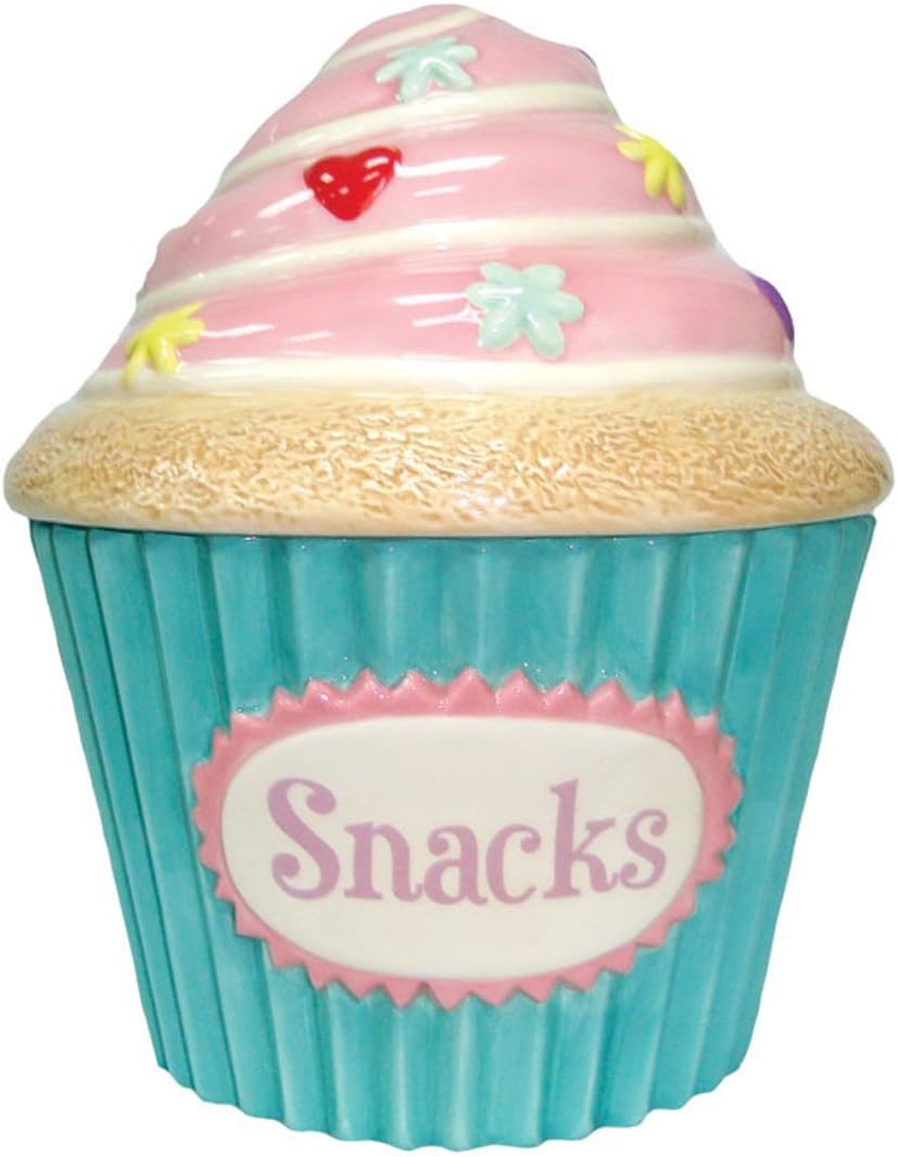 Westland Giftware Ceramic Snack Jar, 9.25Inch, Sweet Treat