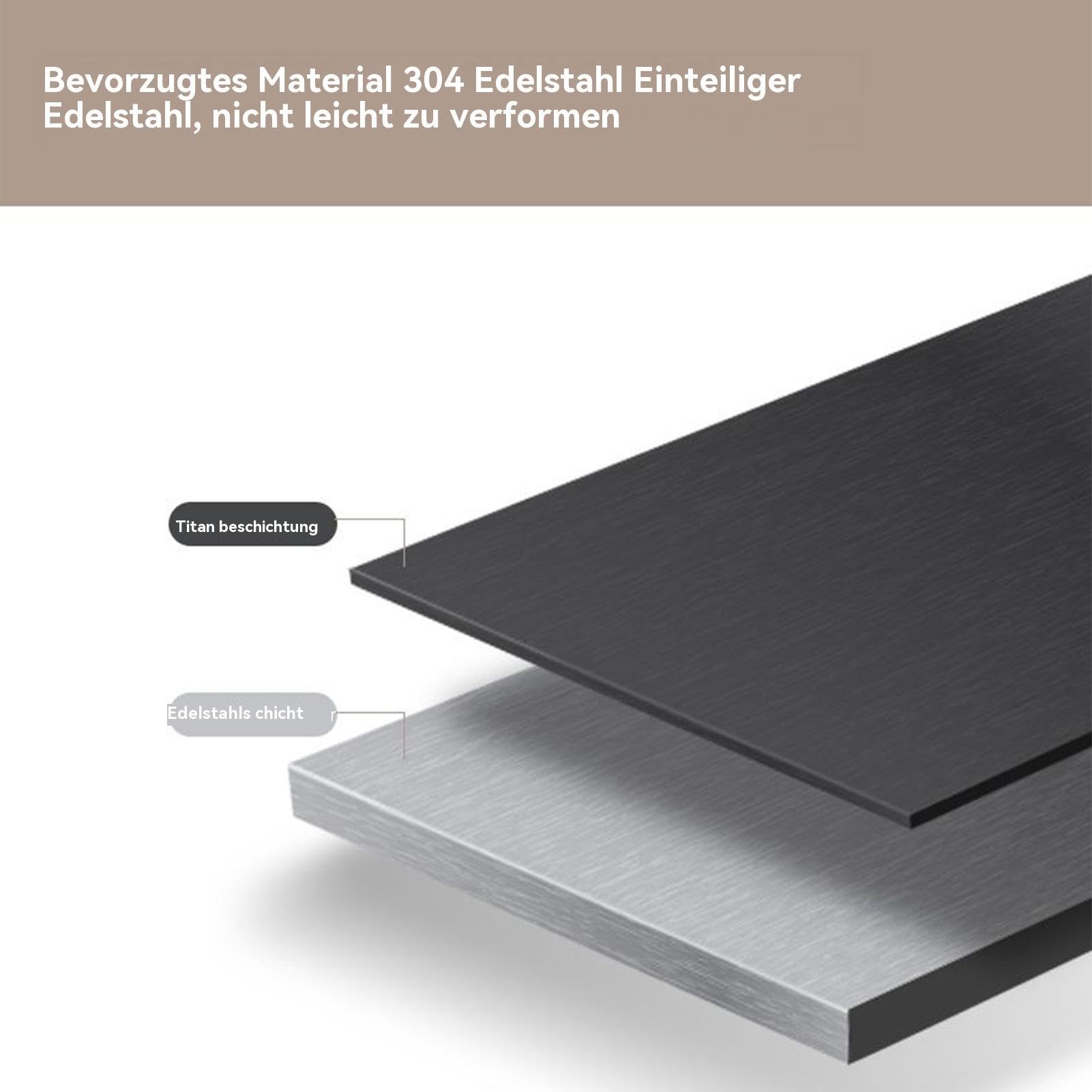 Camping Geschirrset Camping Edelstahl Geschirr Set | Stapelbares Outdoor-Besteck, Hitzebeständige Titanbeschichtete Ausrüstung für Paare und Wohnmobildinner