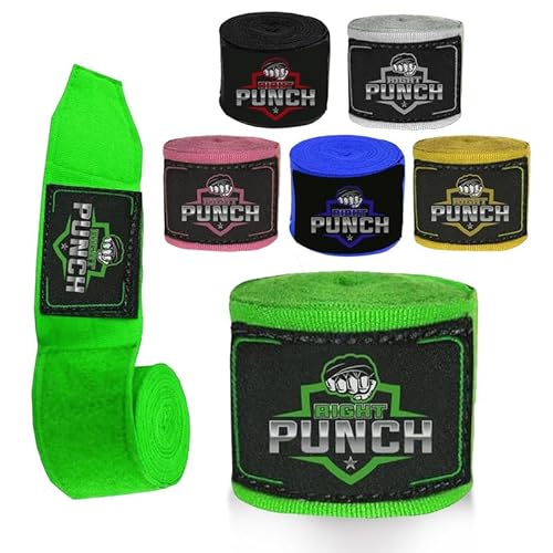 Right Punch ProShield Boxing Wraps| 180-Inch Bandages| Boxing Hand Wraps Protection for Muay Thai MMA and Kickboxing