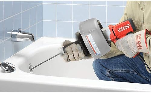 Miniatura 2 de RIDGID 35473 K-45AF - Máquina de fregadero con cable de núcleo interior C-1 de 516 pulgadas y control AUTOFEED máquina limpiadora de drenaje de