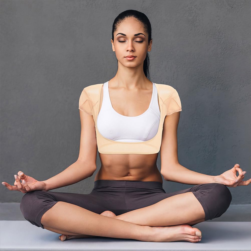 Healifty Underarm Sweat Vest for Women, Lightweight Breathable Sweat Pads Absorbing Armpit Protector Vest Flexible Fit Sweatproof Undershirt for Women Girls Ladies Daily Wear - Image 5