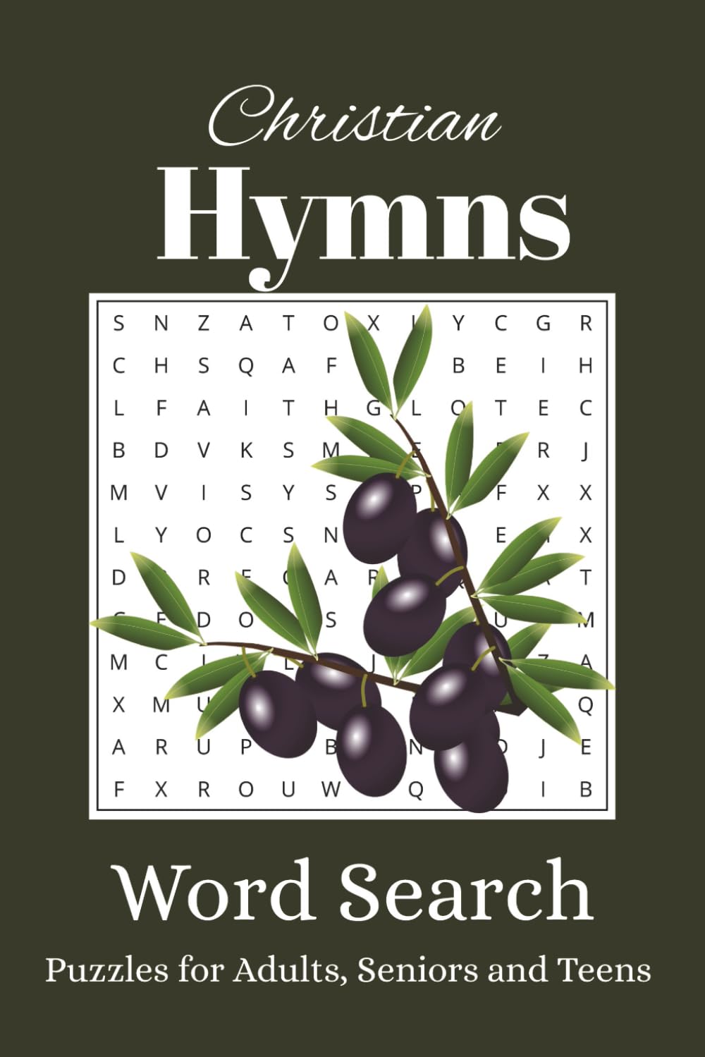 Christian Hymns Word Search Puzzle Book: Word Searches with Easy to Read Print about Christians Hymns, Hymn, Bible and More | 6x9 inches, 110 pages | ... Devotionals, Worship, Bible and Quite Times