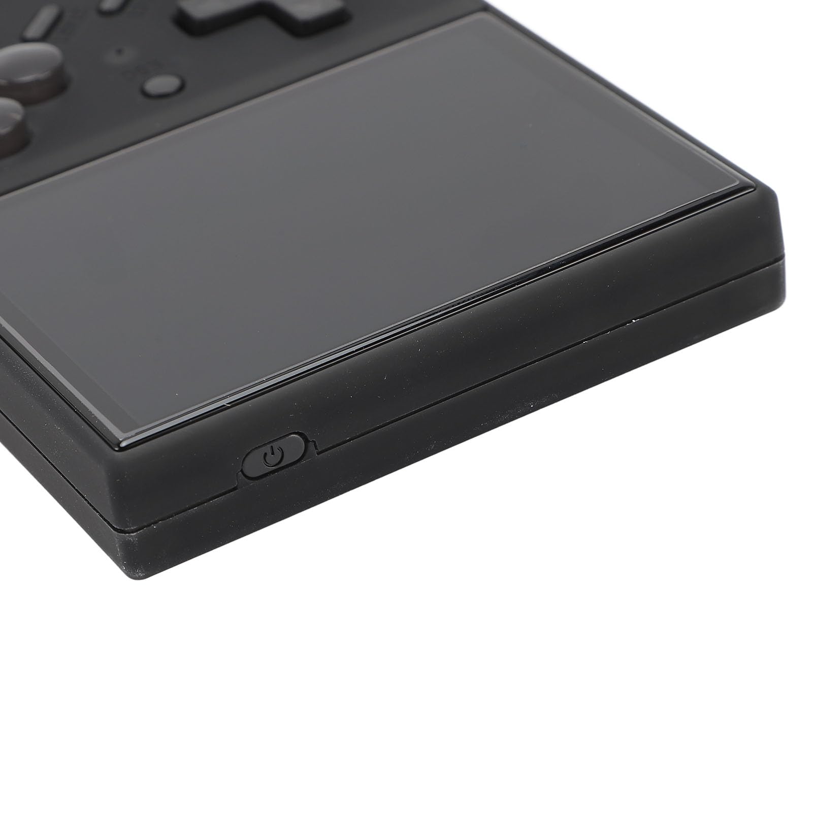 Acouto Przenośna Konsola do Gier Retro 3,5-calowy Ekran Przenośna Konsola do Gier Wideo Z Joystickami 3D Mała Karta Pamięci 64 GB dla Dzieci Pomarańczowa Z 35-calowym Pełnym Ekranem OCA i przenośną