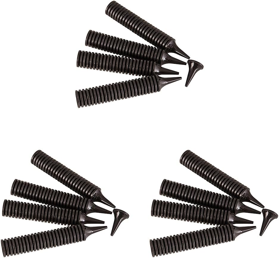 Disposable Ear Specula for KaWe EUROLIGHT C10, EUROLIGHT C30 and COMBILIGHT C10 Otoscopes, 2.5 mm, Black, 100 Count (Pack of 3)