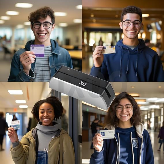 Reader Writer, X6 USB Magnetic VIP Card Reader Writer Encoder Card Swiper Reader Writer Hico 3 Tracks POS