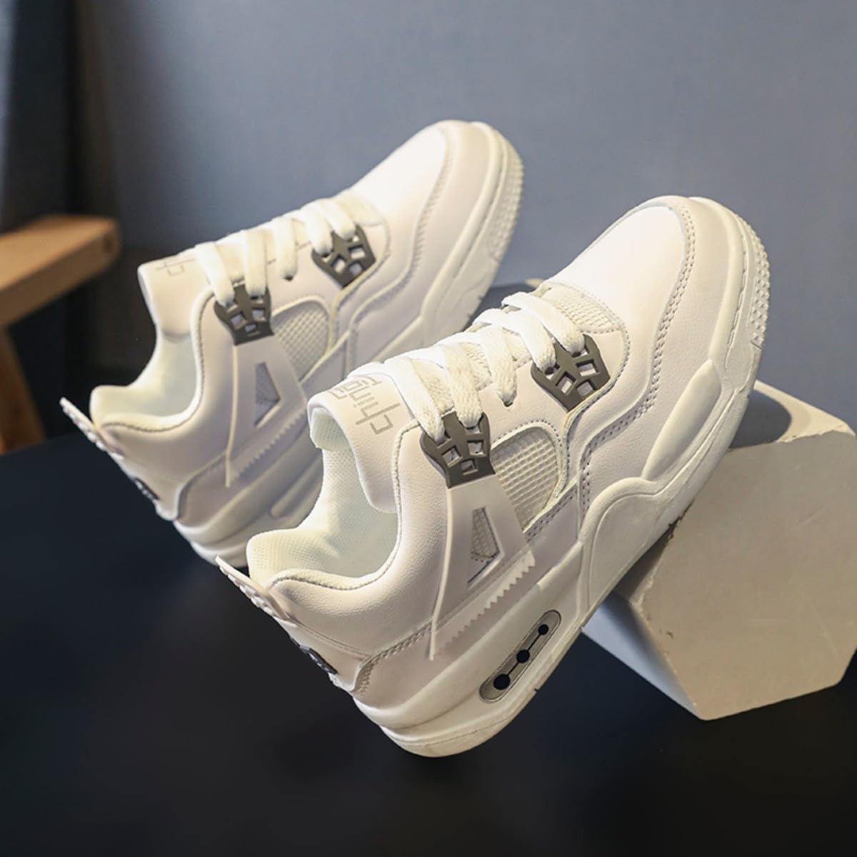 Scarpe da Basket per Bambini E Ragazzi Scarpe da Basket per Ragazzi Scarpe da Basket per Ragazze Scarpe da Corsa Atletiche Scarpe da Basket per Bambini Scarpe Casual