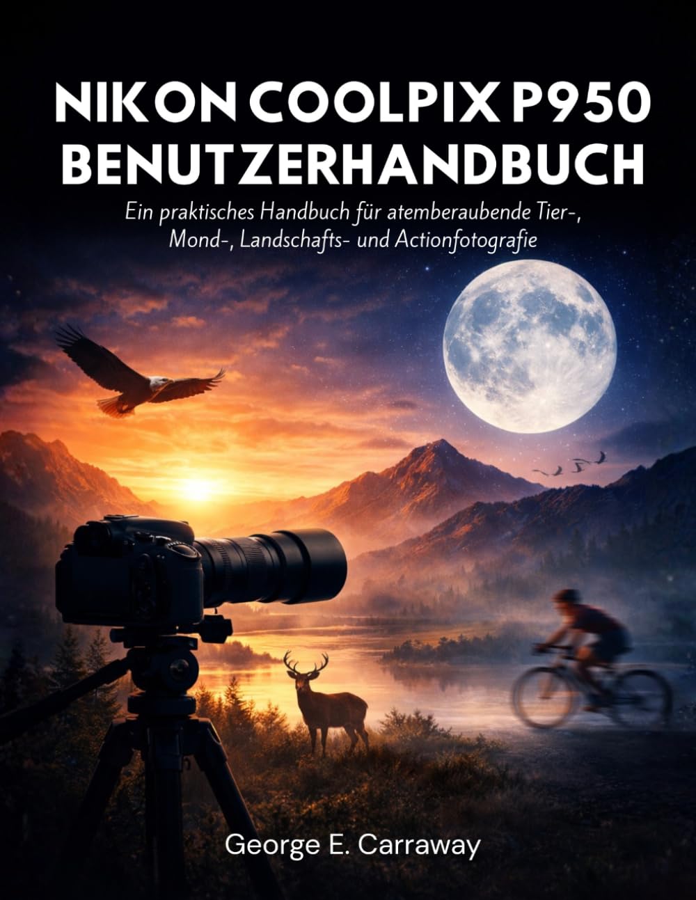 NIKON COOLPIX P950 BENUTZERHANDBUCH: Ein praktisches Handbuch für atemberaubende Tier-, Mond-, Landschafts- und Actionfotografie
