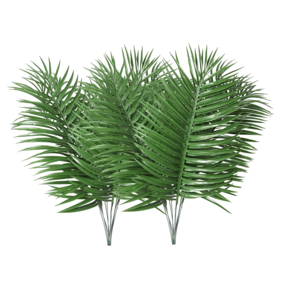 Feuilles de palmier artificielles pour remplacer les plantes qui fânent en décoration de fête
