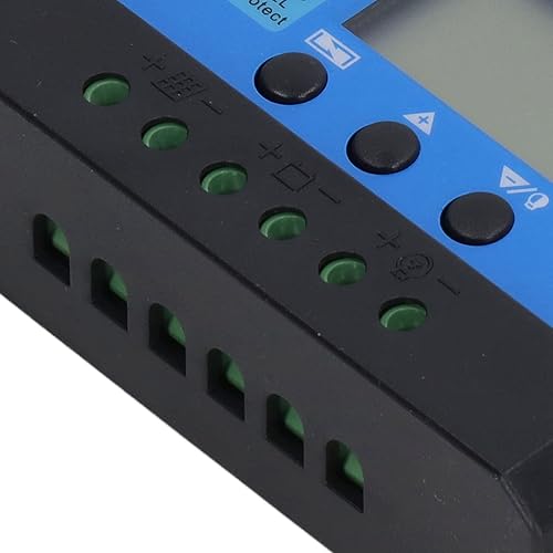 Miniatura 9 de Controlador fotovoltaico PWM, controlador de panel solar de 12 V 24 V, regulador solar MPPT, regulador fotovoltaico, pantalla LCD MPPT solar,