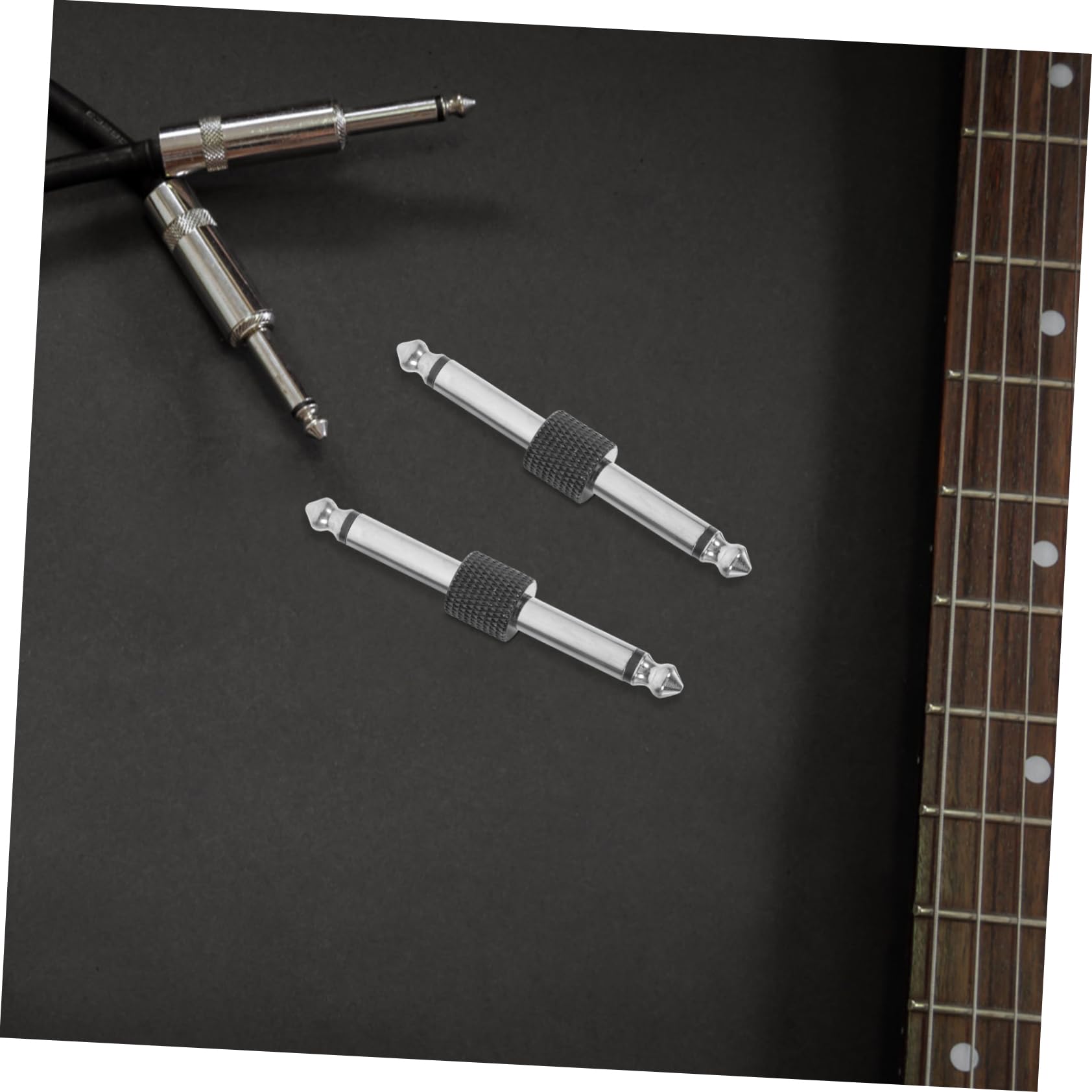 Abaodam 15stücke Gitarrenpedal-koppler Gerader Audiostecker Für Effektpedale Langlebige Verbindung Für Gitarrenpedalboards Einfach Zu Verwenden Lagern